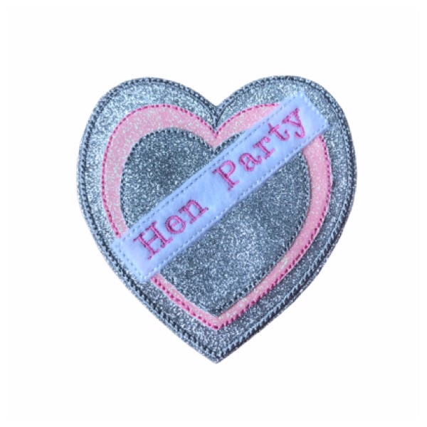Hen Party Badge Feltie