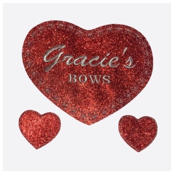 Heart Bow Holder Set
