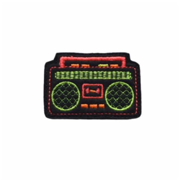 Boombox Stereo Feltie