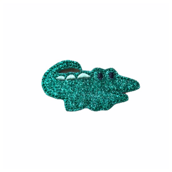 Glitter Croc Feltie