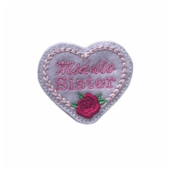 Middle Sister Rose Feltie