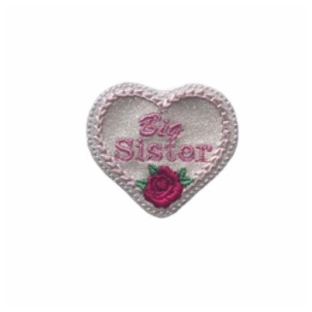 Big Sister Rose Feltie Glitter