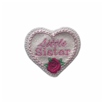 Little Sister Rose Feltie Glitter