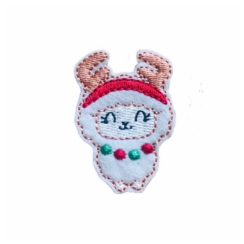 Llama Alpaca Reindeer Antlers Feltie
