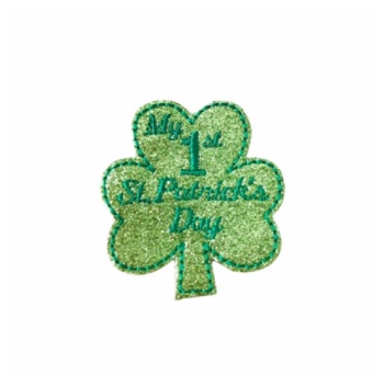 My 1st St.Patrick’s Day Feltie Glitter