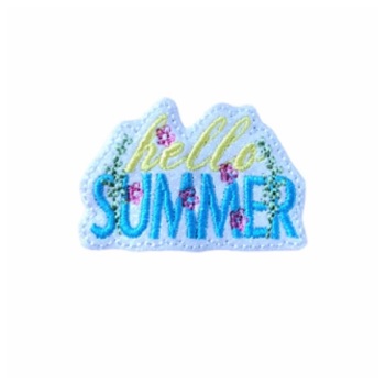 Hello Summer Feltie
