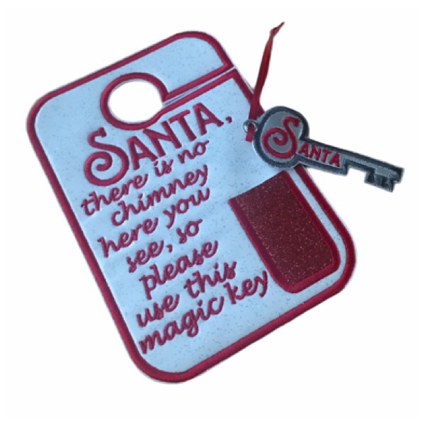 Santa Key Door Hanger 