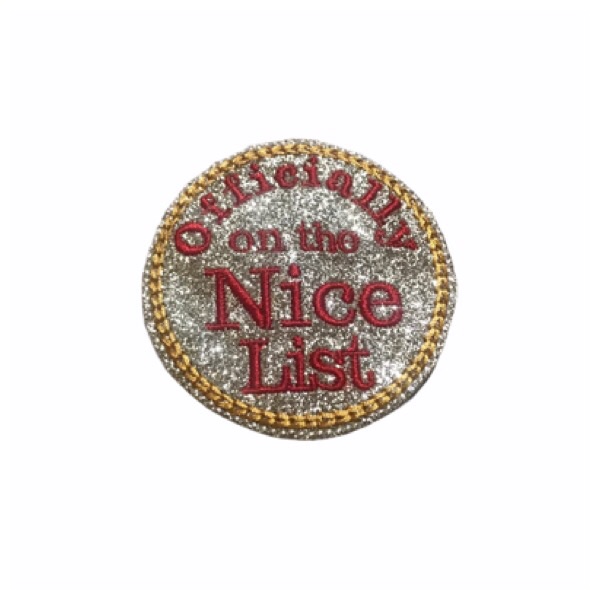 Nice List Badge Feltie