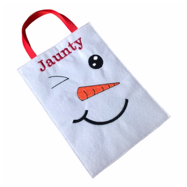 Treat Bag Snowman