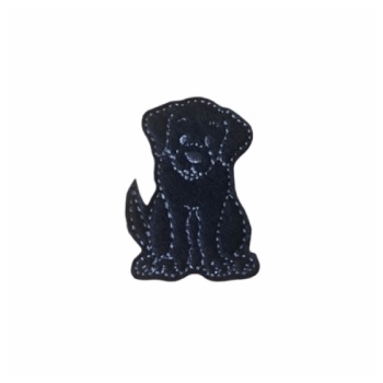 Labrador Dog Feltie Black