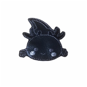 Axolotl Mud Puppy Feltie Black