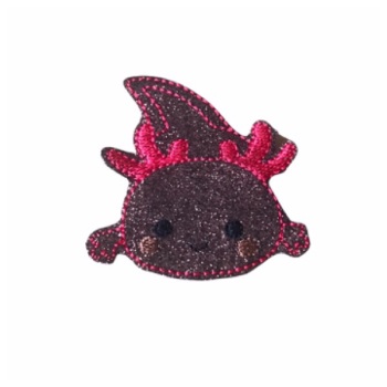 Axolotl Mud Puppy Feltie Brown
