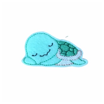 Sleeping Turtle Feltie
