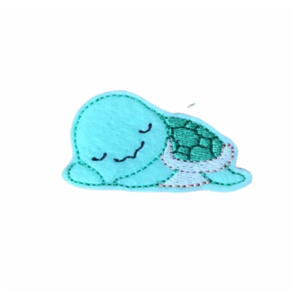 Sleeping Turtle Feltie
