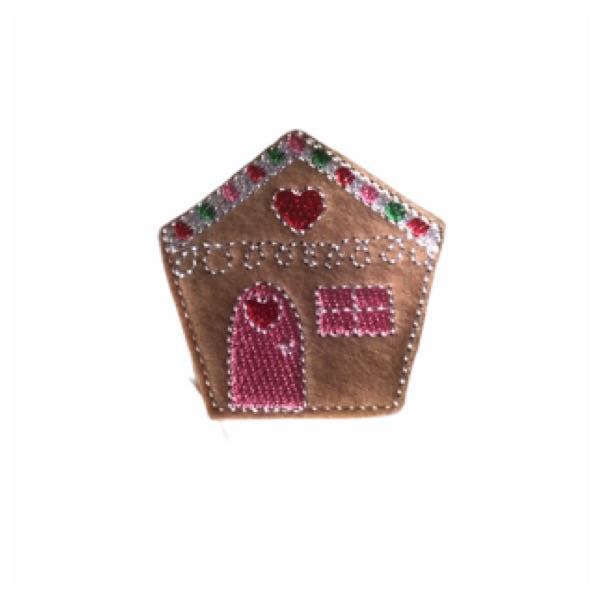 Gingerbread House Pink