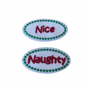 Naughty & Nice Felties Set