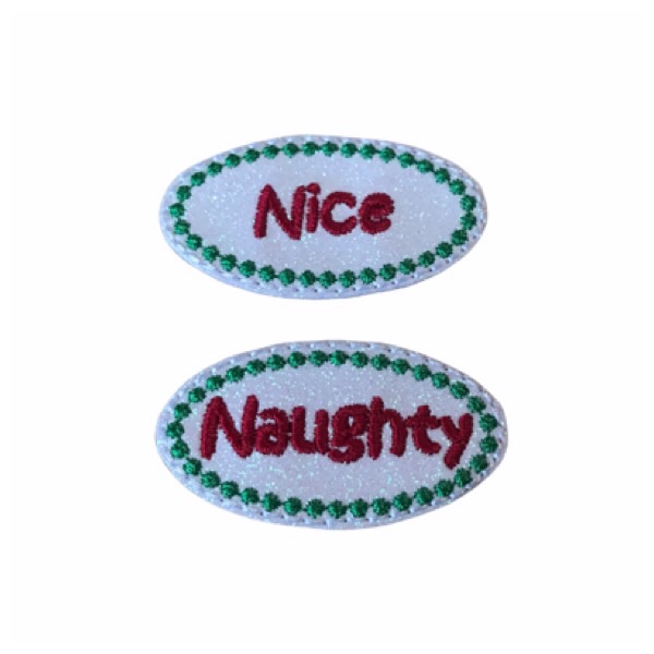 Naughty & Nice Felties Set