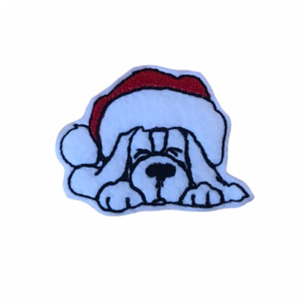 Christmas Dog Feltie