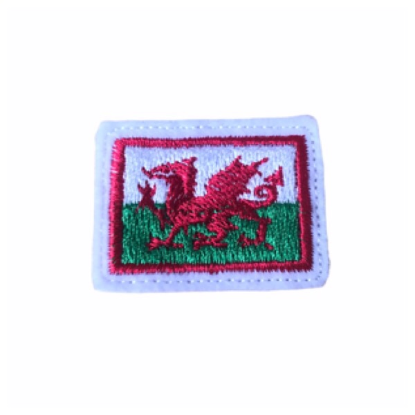 Welsh Flag Feltie