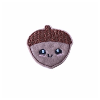 Happy Acorn Feltie