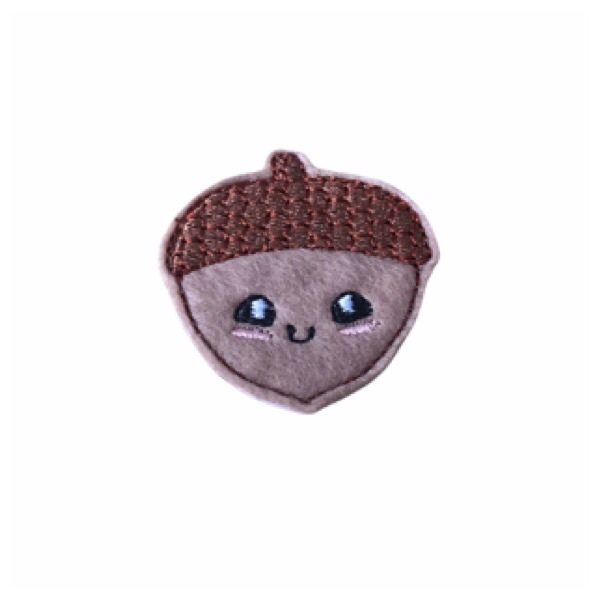 Happy Acorn Feltie