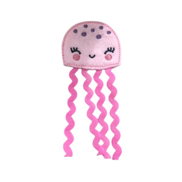 Jellyfish feltie pink