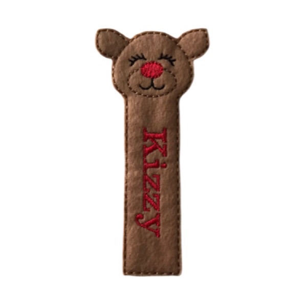 Reindeer Candy Cane Holder Girl