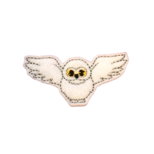 Flying Snowy Owl Feltie