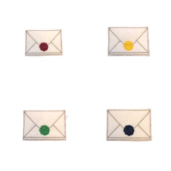 Envelope Set of 4 Felties