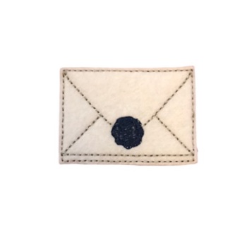 Envelope Feltie Navy