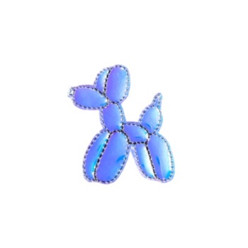 Balloon Dog Feltie Holographic