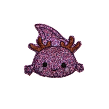 Axolotl Mud Puppy Feltie Purple