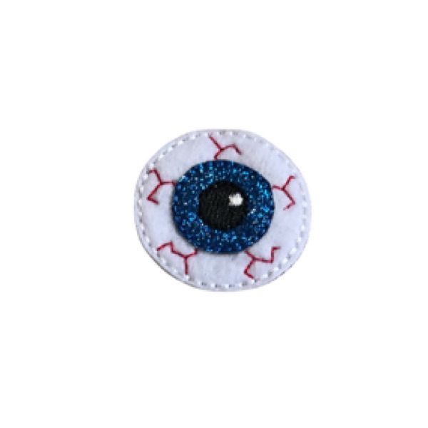Eyeball Feltie Blue