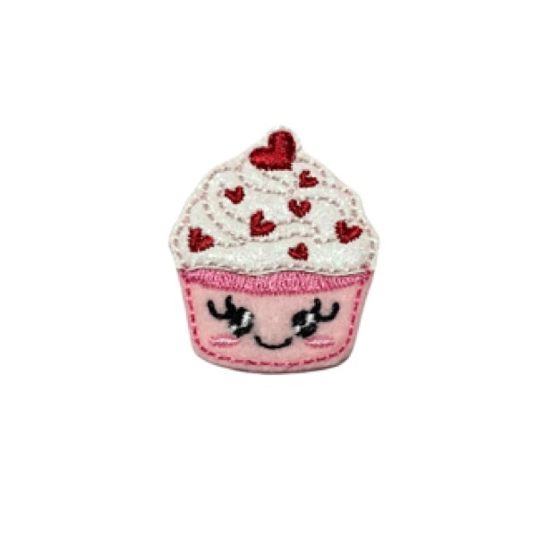 Valentines Cupcake Feltie