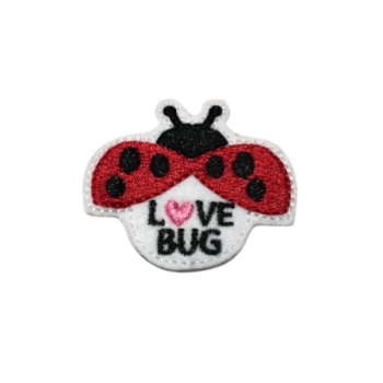 Love Bug Ladybird Feltie
