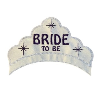 Bride To Be Crown Slider