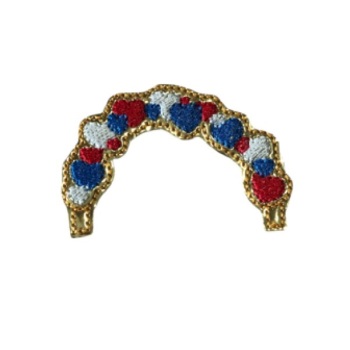 Heart Arch Add-On Blue, Red & White