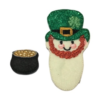 Leprechaun Pot Of Gold Fluffy Bow Parts