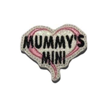 Mummy Mini Swirl Feltie Glitter