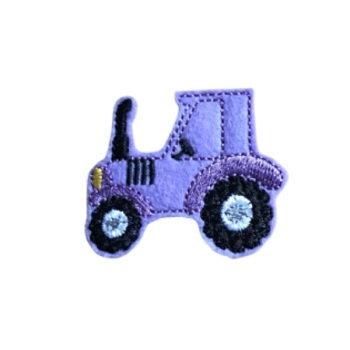 Tractor Feltie Purple