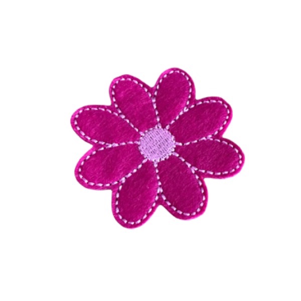 Flower Feltie Pink