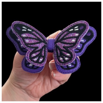 Butterfly Bow Parts Purple