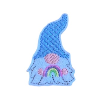 Rainbow Gnome Feltie