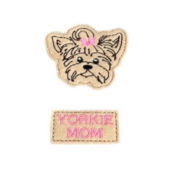 Yorkie Mom Feltie Set