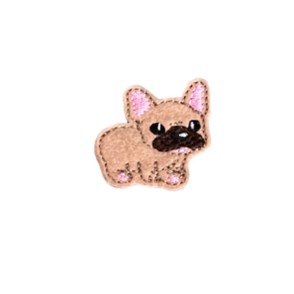 French Bulldog ‘Please Mum’ Feltie