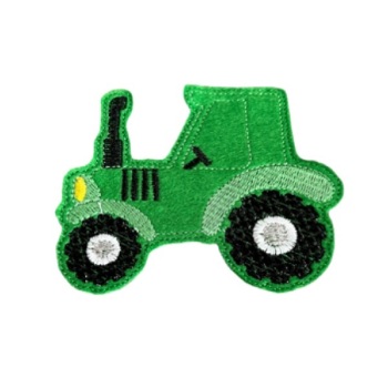 Large Tractor Feltie Green