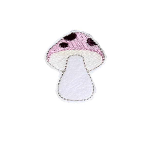 Mushroom Feltie Purple