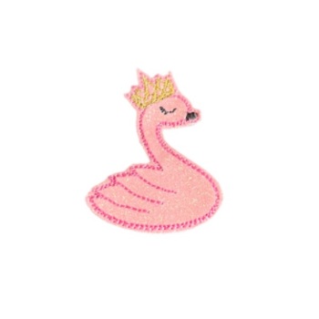 Princess Swan Feltie Pink