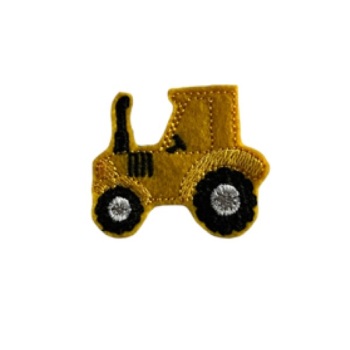 Tractor Feltie Yellow