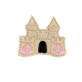 Sandcastle Feltie Pink Shells 